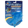 BabyBuddies 5" Mini Plush Light-Up Eyes Sleepy Orly Dolphin Turquoise