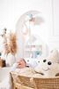 Around The Crib Kokoons Star Plush Light and Melodie Ivory/Petrol Blue