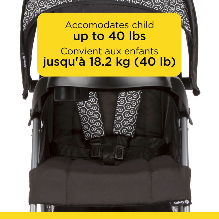 Safety 1st Essenti Convenience Stroller- Modern Black