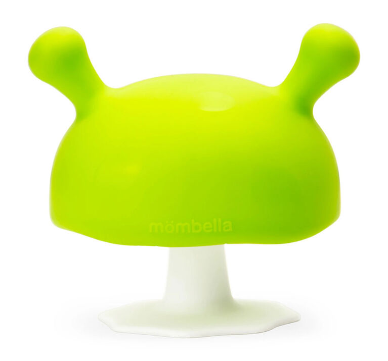 Mombella Mimi Mushroom Soothing Teether - Green