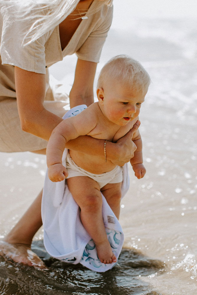 Copper pearl online hooded towel