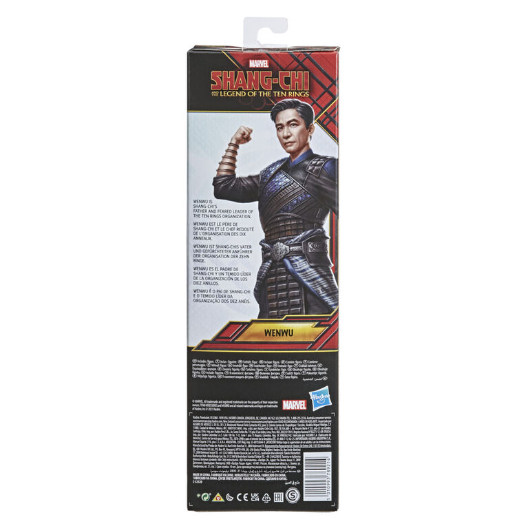 Hasbro Marvel Titan Hero Series, figurine Wenwu Shang-Chi and the Legend of the Ten Rings