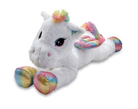 Snuggle Buddies 31" Lying Large Dreamy Friend Unicorn Sparkle Spirit - Notre exclusivit&eacute;
