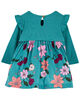 Carter's Two Piece Floral Bodysuit Dress Set