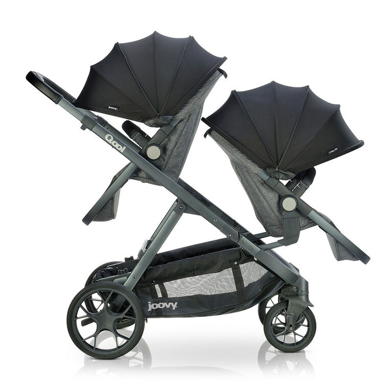 Joovy Qool Second Seat Grey Melange Babies R Us Canada