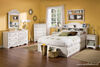 Summer Breeze 6-Drawer Double Dresser- White Wash