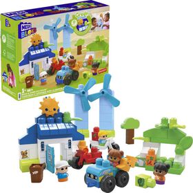 Mega Bloks Green Town Build and Learn Eco House