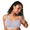 Bravado! Designs Intrigue Balconette Maternity & Nursing Bra, Grey Orchid Jacquard, Large