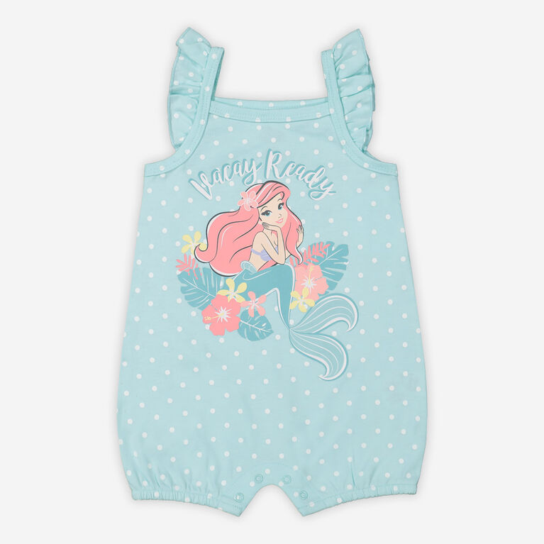 Disney Ariel Barboteuse Bleu 0/3M