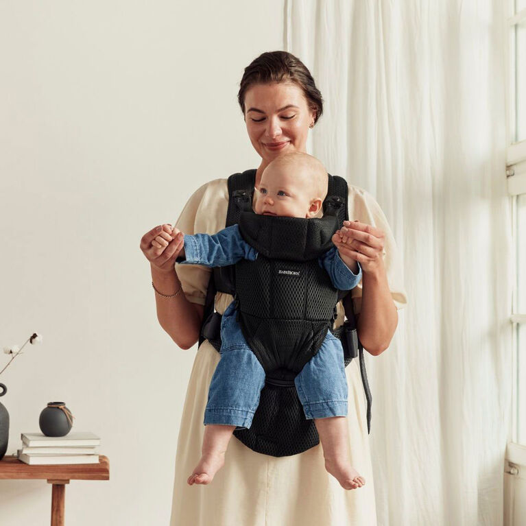 BabyBjorn Baby Carrier Free Black Mesh