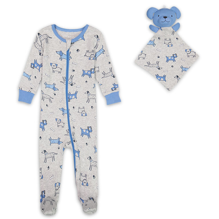 Rococo Sleeper/Toy Set Blue