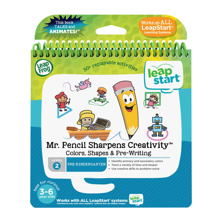 LeapFrog LeapStart Mr. Pencil Sharpens Creativity - English Edition