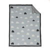 Baby's First by Nemcor Cotton Knit Baby Blanket, Clouds