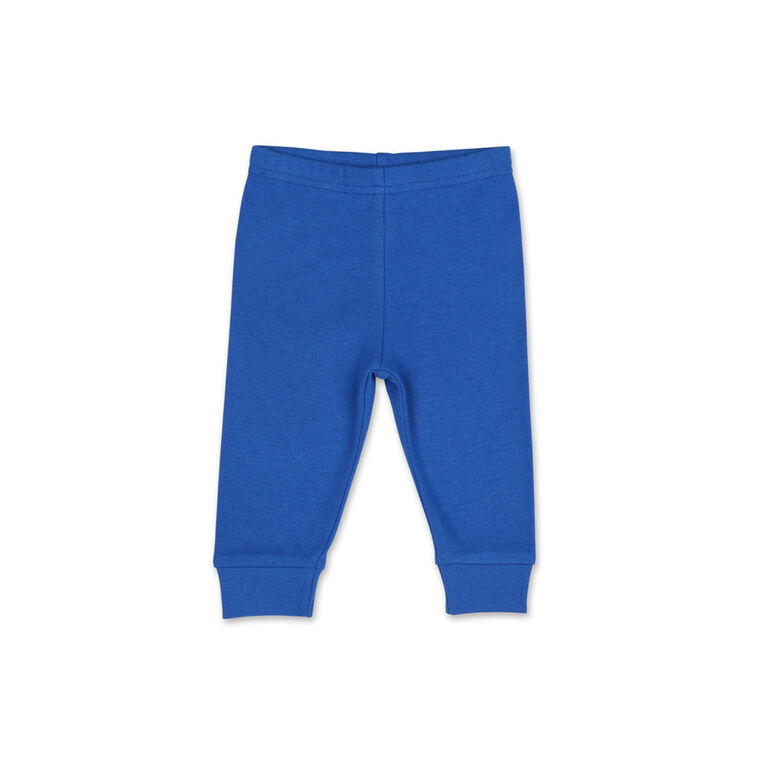 Ensemble 2 pièces Koala Baby rayures d’été ludiques - chandail à capuche et pantalon de sport, 3-6 Mois