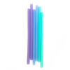 Silikids - Resusable Silicone Straws - 6 Pack - Blue Ombre