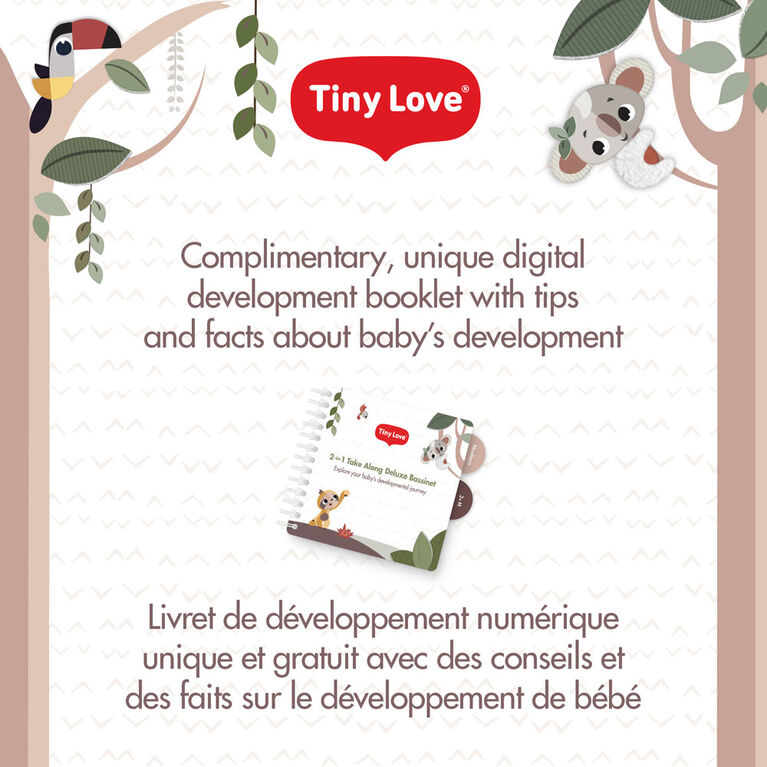 Tiny Love Bassinette de luxe 2-en-1 à emporter