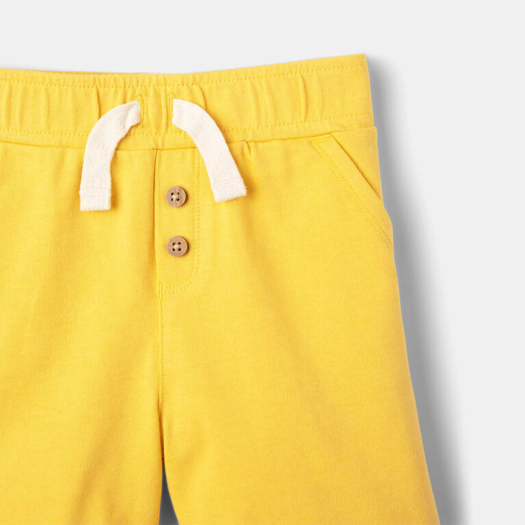 Fashion Short Yellow  12-18M