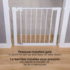 Safety 1st Easy Install Walk-Through Metal Gate- White