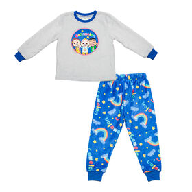 Cocomelon&nbsp;- Ensemble 2&nbsp;pi&egrave;ces&nbsp;- Gris et bleu&nbsp;- Taille 4T&nbsp;- En exclusivit&eacute; chez Toys&nbsp;&ldquo;R&rdquo;&nbsp;Us