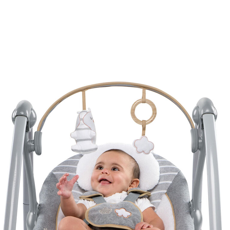 Ingenuity Boutique Collection Swing 'n Go Portable Swing - Bella Teddy