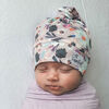 Copper Pearl Adjustable Top Knot Hat Morgan 0-4 months
