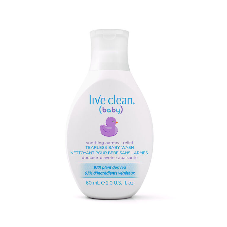 Live Clean Baby - Nettoyant Pour Bébé Douceur Apaisante.