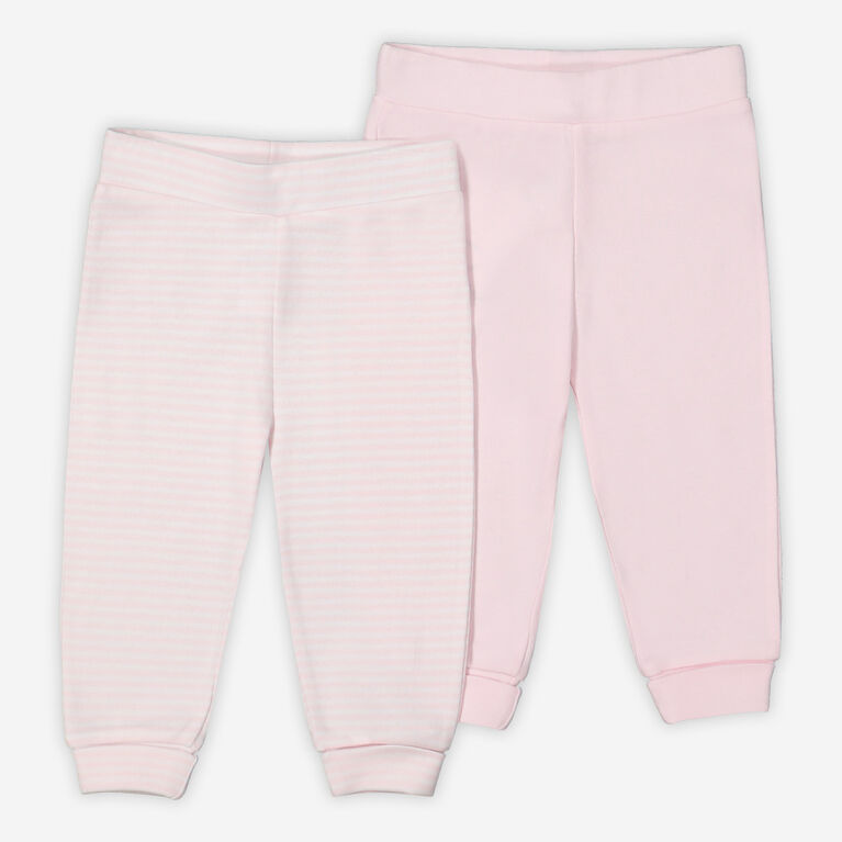 Rococo 2 Pack Pant Set Pink 9/12M