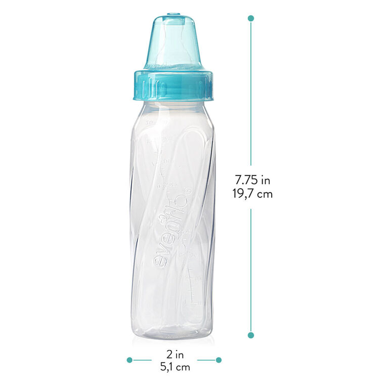 Classic Bottle (8oz, 6 Pack, Teal/Grn/Blue)