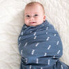 Copper Pearl Knit Swaddle Blanket North One Size