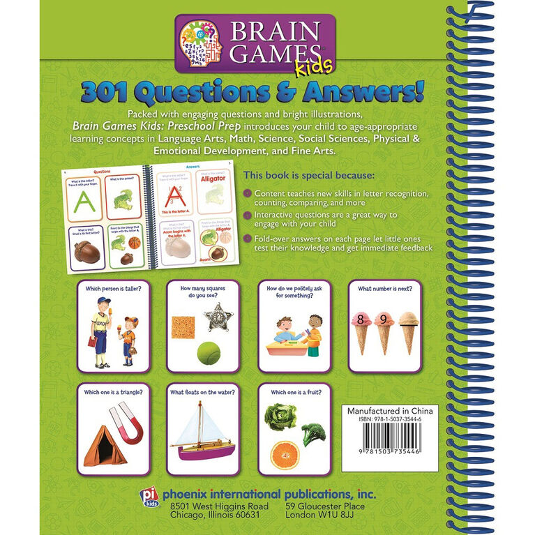 Brain Games Activity Book