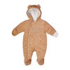 Disney Winnie l'Ourson Combinaison d'hiver en fausse fourrure - brun, 6-12 Mois