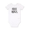 Koala Baby 4 Pack Short Sleeved Bodysuit, Free Hugs, Newborn