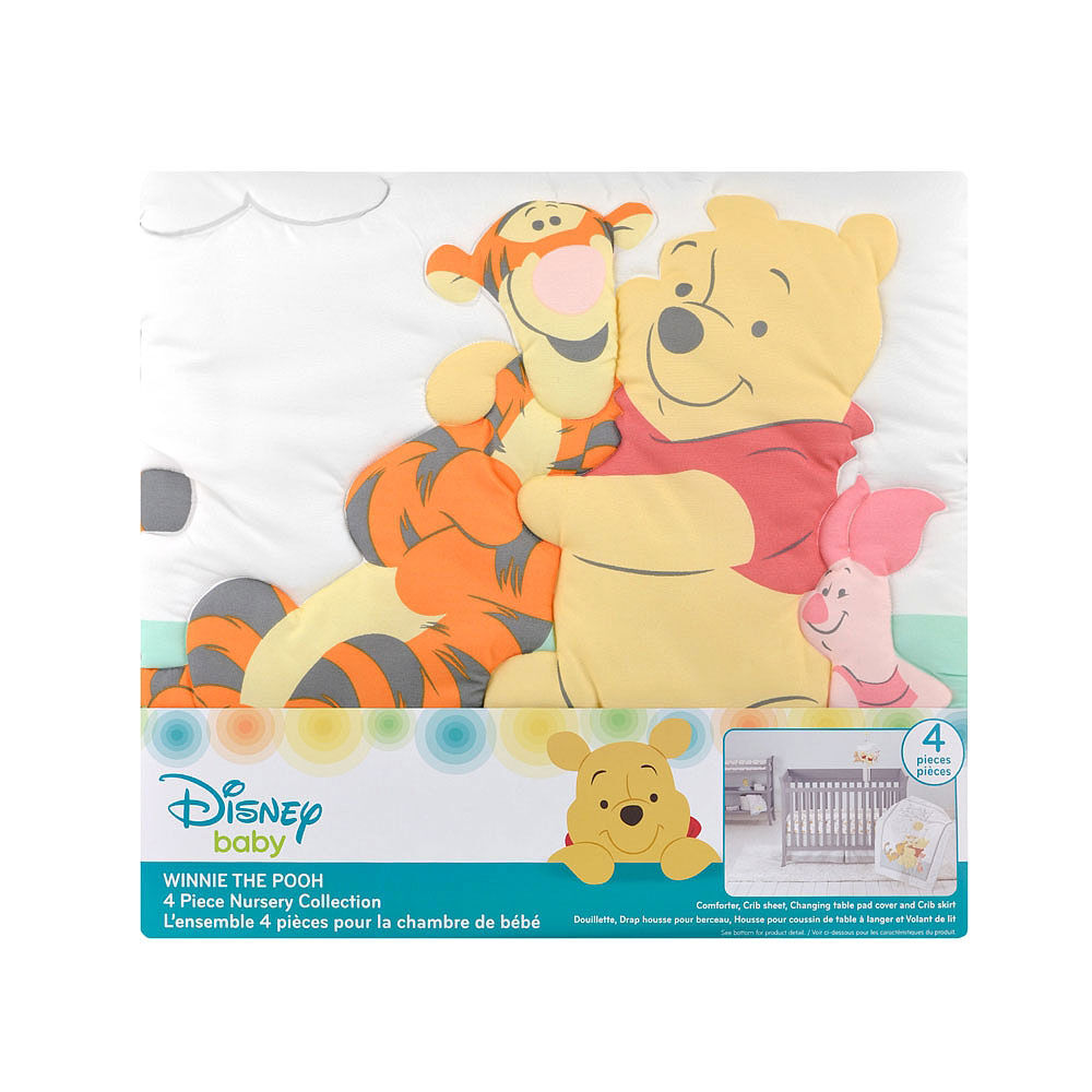 pooh bear nursery bedding