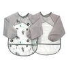 Bavoir Smock Koala Baby - 2 Pk Gris Safari