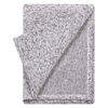 Trend Lab Heathered Gray Sweatshirt Knit Baby Blanket