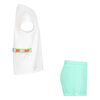 Nike T-shirt and Short Set - Green - Size 4