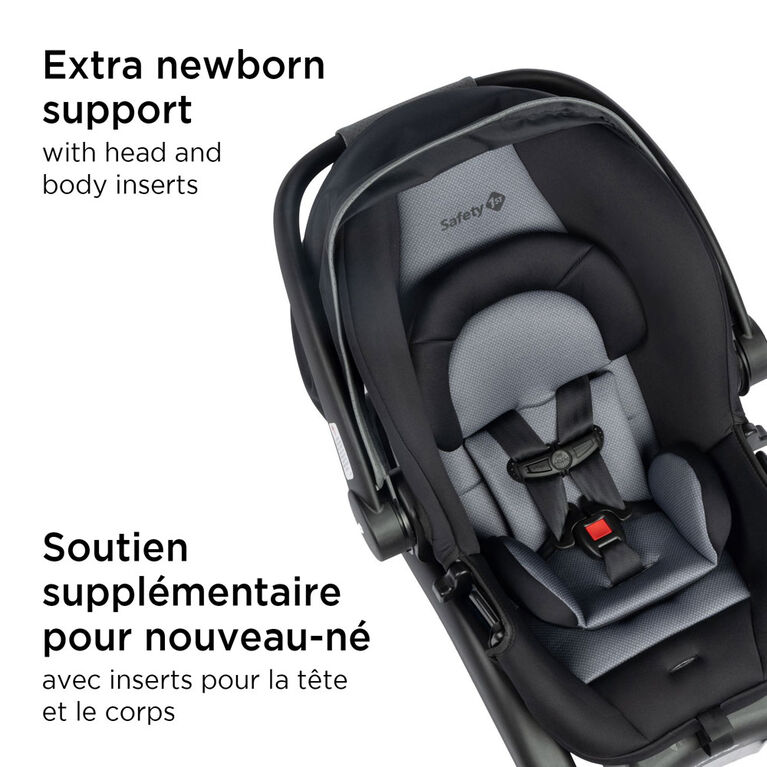 Siège d’auto pour bébé onBoard FLX de Safety 1st
