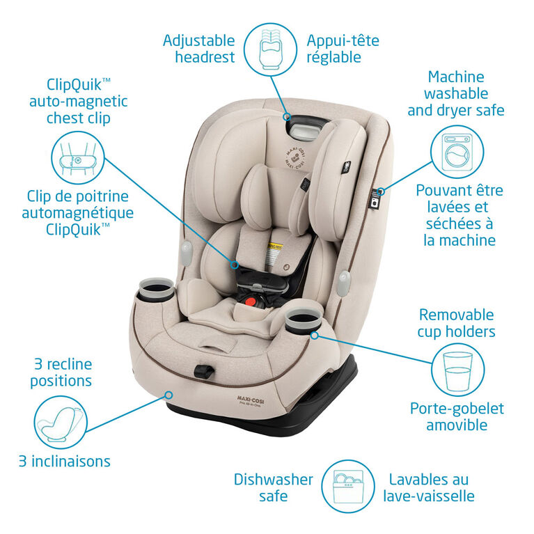 Maxi-Cosi Pria All In One Carseat - Horizon Sand