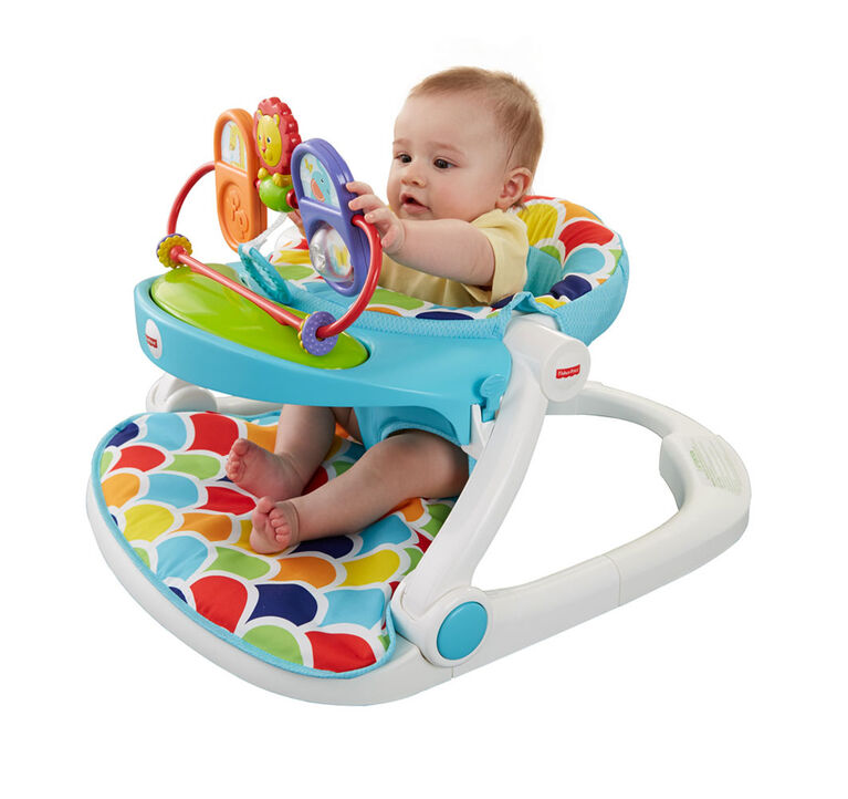 Fisher-Price Sit-Me-Up Floor Seat with Toy Tray