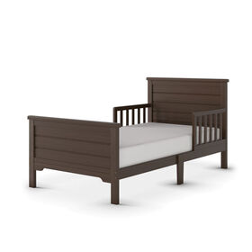 Woodland Toddler Bed, Brushed Truffle