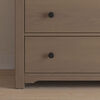 Forever Eclectic by Child Craft - Harmony 3-Drawer Dresser with Dressing Kit- Dusty Heather