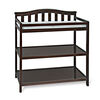 Child Craft arch top changing table - Jamocha finish