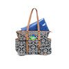 Carter's Studio Tote Diaper Bag - Black Aztec Jacquard