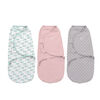 Summer Infant SwaddleMe Original Swaddle - Small/Med - 3 Pack - Wonderous Whales