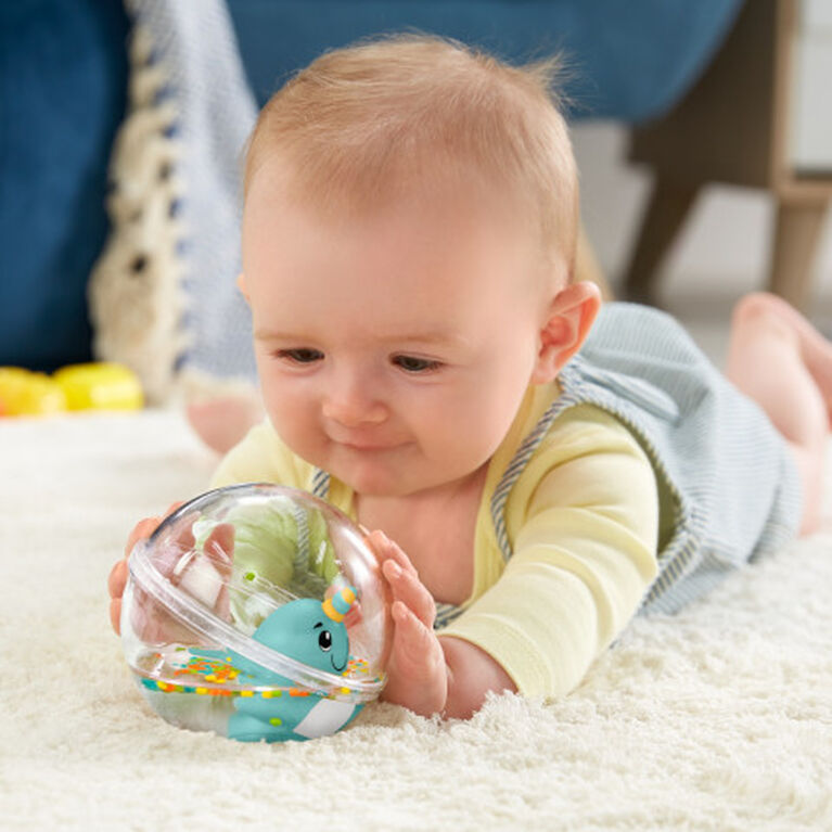 Fisher-Price Watermates Roll and Crawl Narwhal