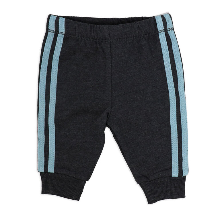 Baby Mode 2 Piece Fleece Pant Set: Beep Beep Car 9M