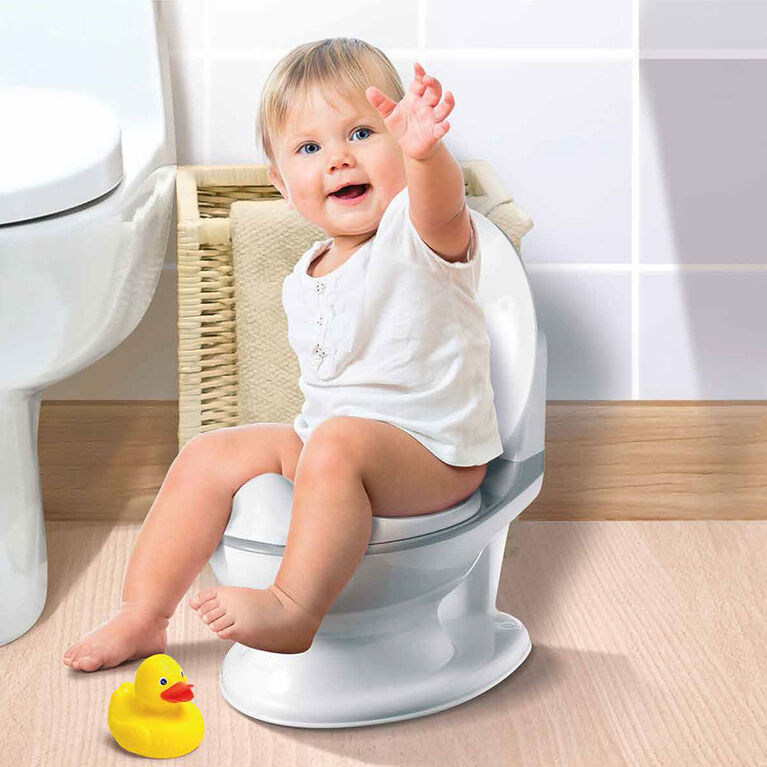 Siege d’apprentissage My Real Potty de Nuby - Blanc