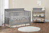 Oxford Baby Skyler 4in1 Convertible Crib Dove Gray - R Exclusive