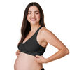 Basics by Bravado Sleep Maternity and Nursing Bra, Black, Medium