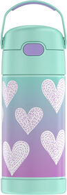 Thermos Funtainer Bottle Hearts 12oz